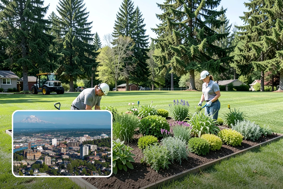 Bed Expansion in Tacoma, Pierce County, WA - Creates room for additional plants and layered design