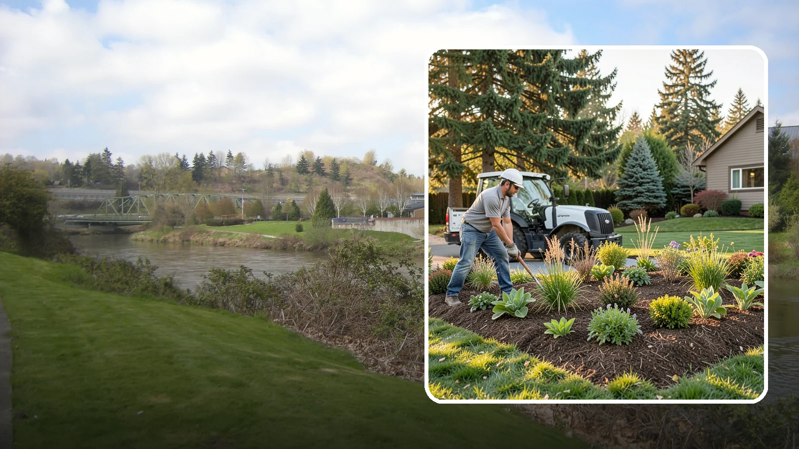 Bed Expansion in Tukwila, King County, WA - We enlarge your existing planting beds to accommodate new plants, better proportions, and easier maintenance across your Puget...