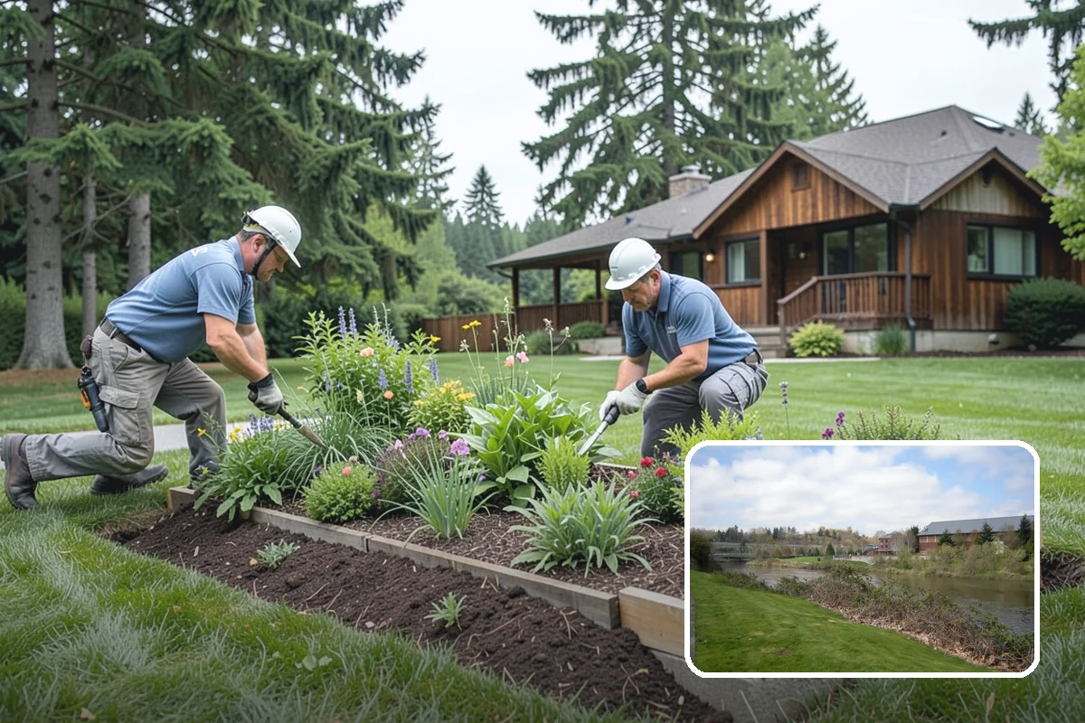 Bed Expansion in Tukwila, King County, WA - Creates room for additional plants and layered design