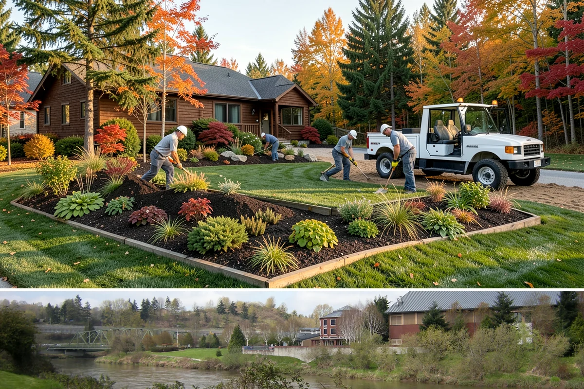 Bed Expansion in Tukwila, King County, WA - Best done in the cool, moist windows of spring or early autumn so freshly opened soil settles before Puget Sound's summer dry...