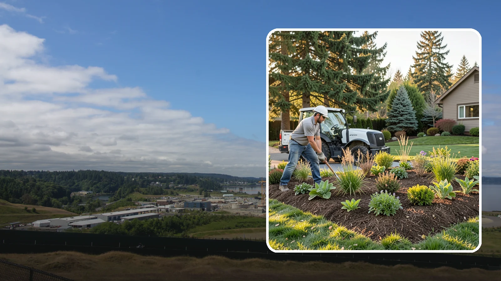 Bed Expansion in University Place, Pierce County, WA - We enlarge your existing planting beds to accommodate new plants, better proportions, and easier maintenance across your Puget...