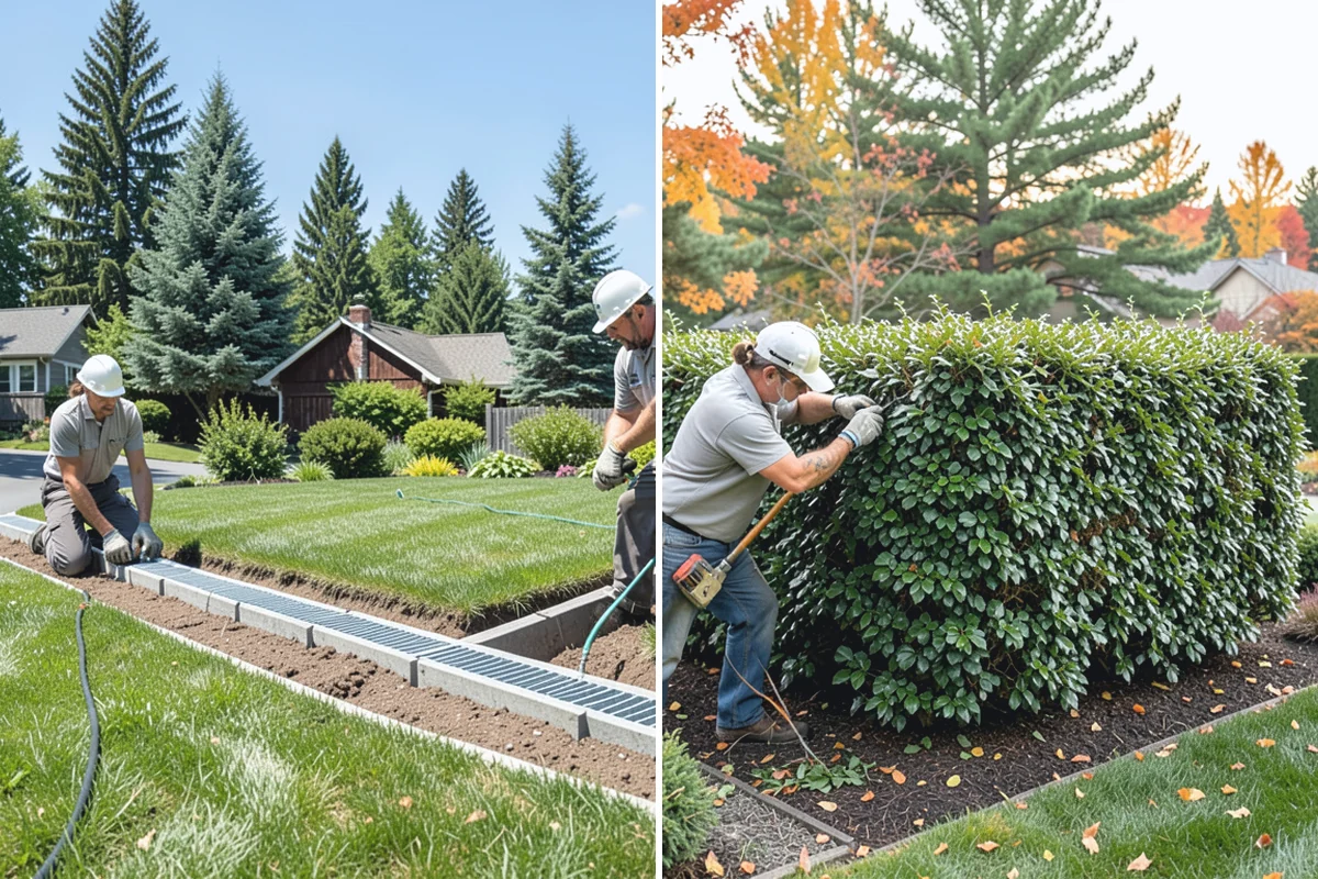 Bed Expansion in Wilkeson, Pierce County, WA - Lay out the new bed shape with you and mark the perimeter