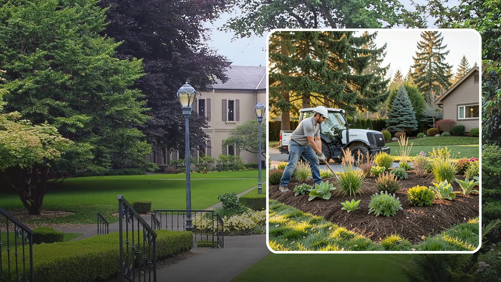 Bed Expansion in Woodinville, King County, WA - We enlarge your existing planting beds to accommodate new plants, better proportions, and easier maintenance across your Puget...