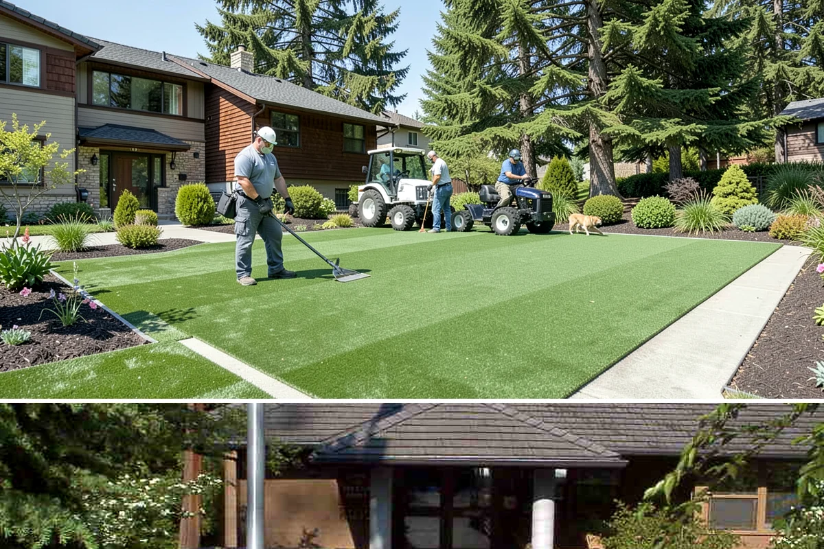 Bed Expansion in Yarrow Point, King County, WA - Best done in the cool, moist windows of spring or early autumn so freshly opened soil settles before Puget Sound's summer dry...