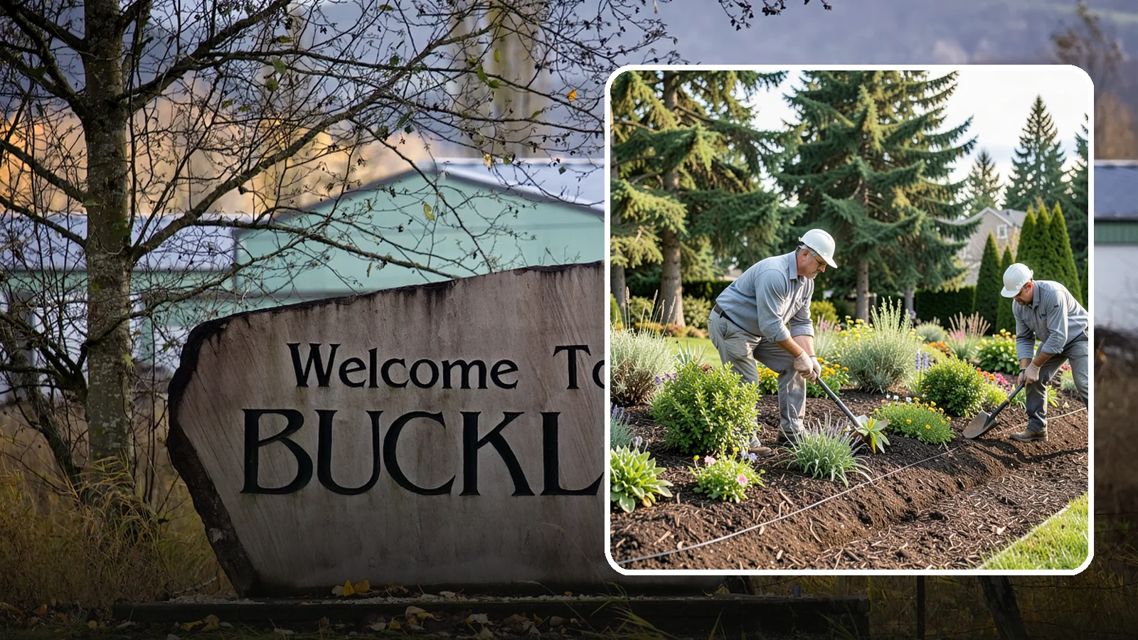 Bed Mulching in Buckley, Pierce County, WA - We apply fresh, properly graded mulch to protect, insulate, and beautify your Pacific Northwest garden beds.