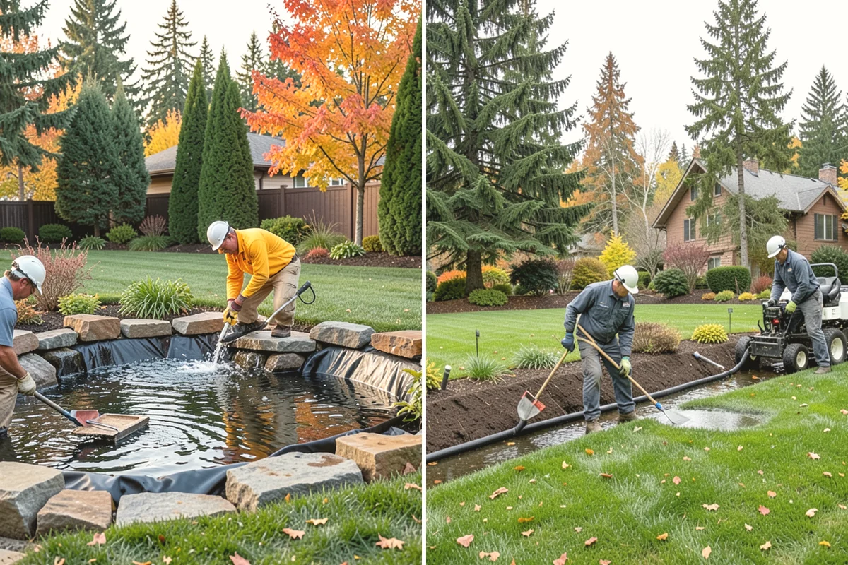 Bed Mulching in Carbonado, Pierce County, WA - Confirm mulch type and calculate coverage depth