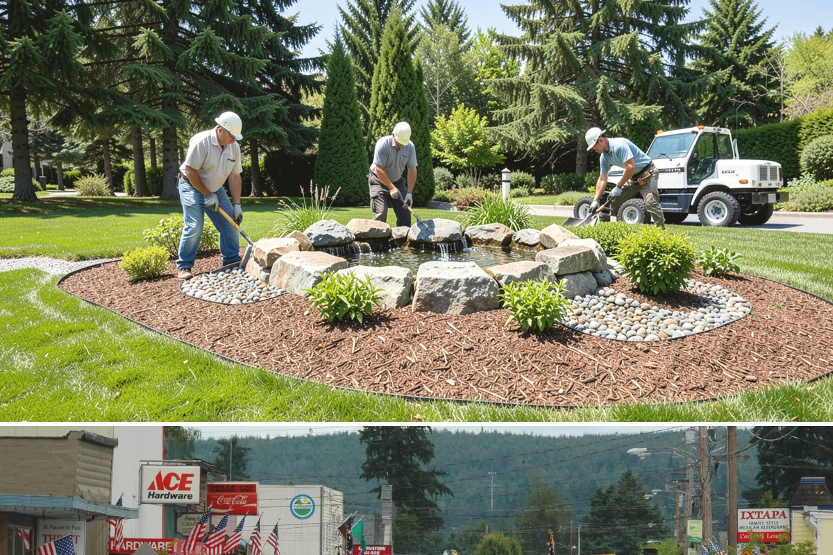 Bed Mulching in Carnation, King County, WA - Apply in late spring after soil warms for weed control and moisture retention, with a fall top-up to protect roots through the...