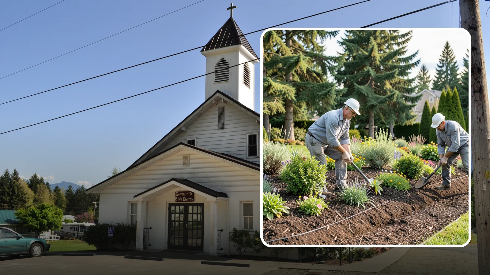 Bed Mulching in Concrete, Skagit County, WA - We apply fresh, properly graded mulch to protect, insulate, and beautify your Pacific Northwest garden beds.