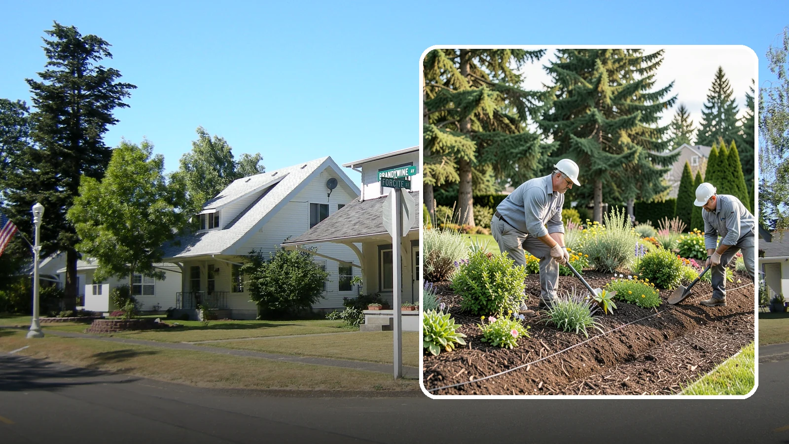 Bed Mulching in DuPont, Pierce County, WA - We apply fresh, properly graded mulch to protect, insulate, and beautify your Pacific Northwest garden beds.