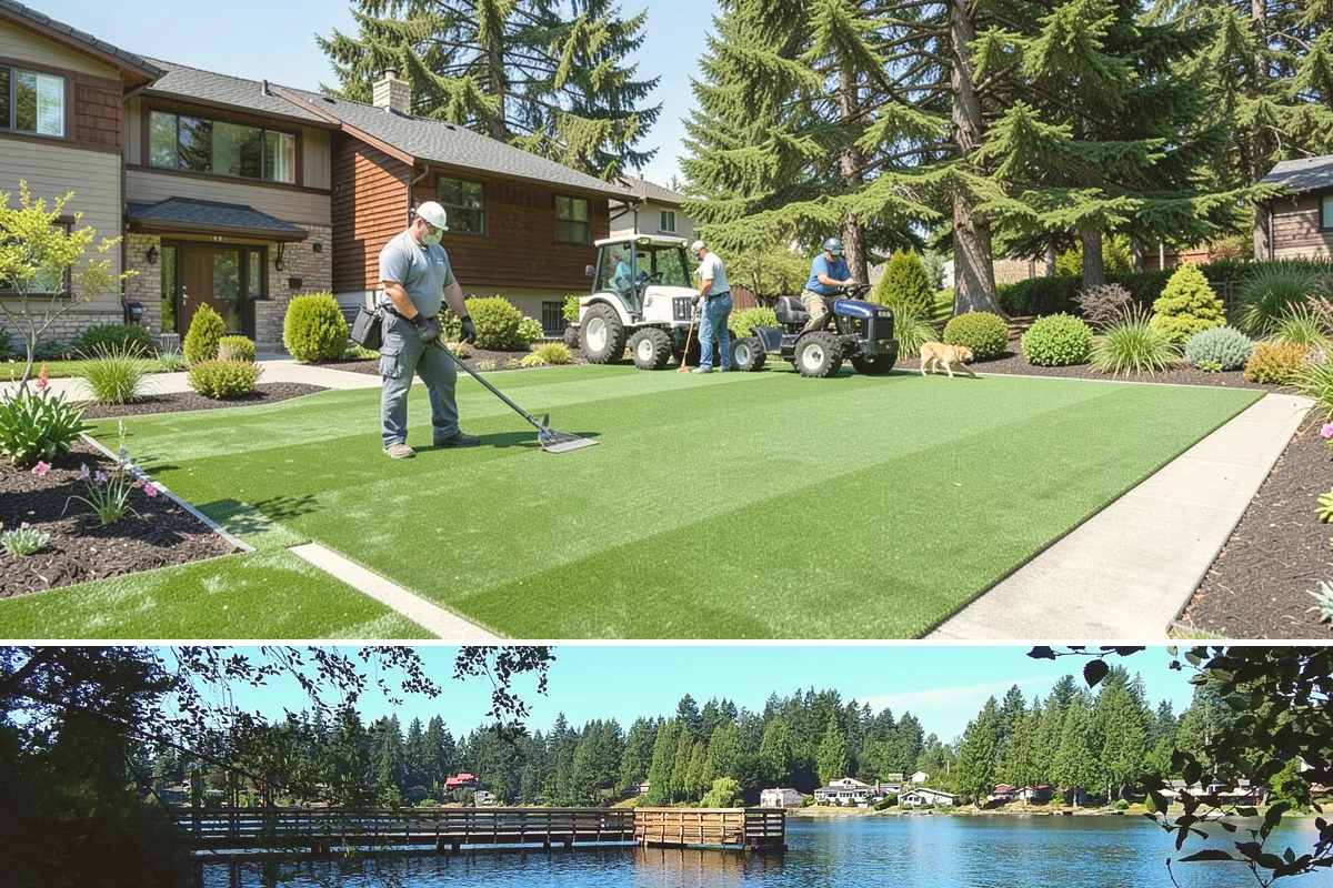 Bed Mulching in Federal Way, King County, WA - Apply in late spring after soil warms for weed control and moisture retention, with a fall top-up to protect roots through the...