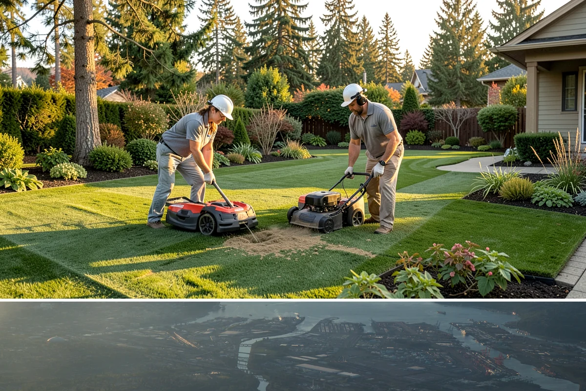 Bed Mulching in Fife, Pierce County, WA - Apply in late spring after soil warms for weed control and moisture retention, with a fall top-up to protect roots through the...
