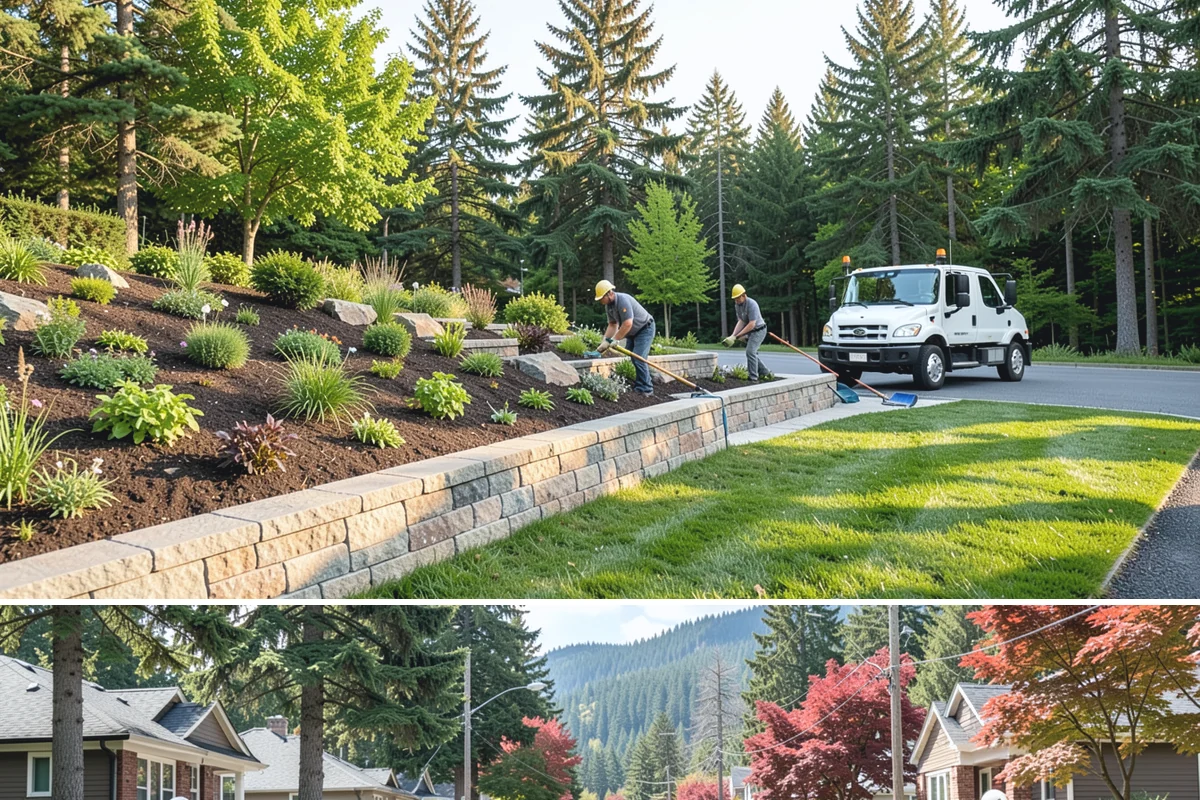 Bed Mulching in Hunts Point, King County, WA - Apply in late spring after soil warms for weed control and moisture retention, with a fall top-up to protect roots through the...