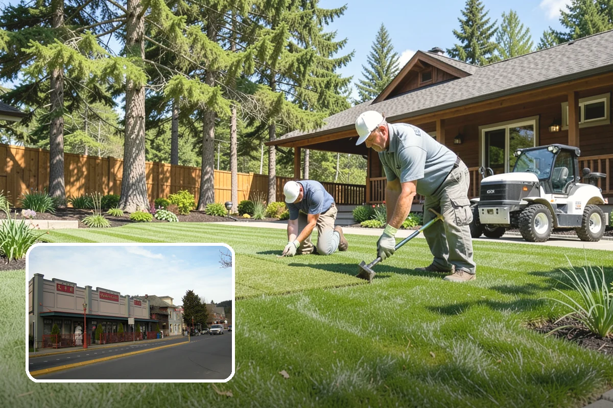 Bed Mulching in Issaquah, King County, WA - Suppresses PNW weeds and reduces hand-pulling