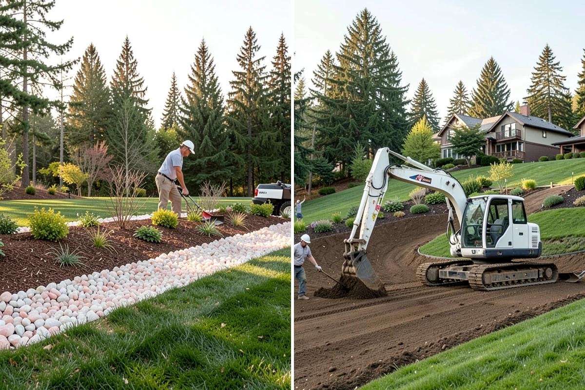Bed Mulching in Kenmore, King County, WA - Confirm mulch type and calculate coverage depth