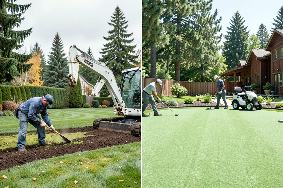 Bed Mulching in Maple Valley, King County, WA - Confirm mulch type and calculate coverage depth