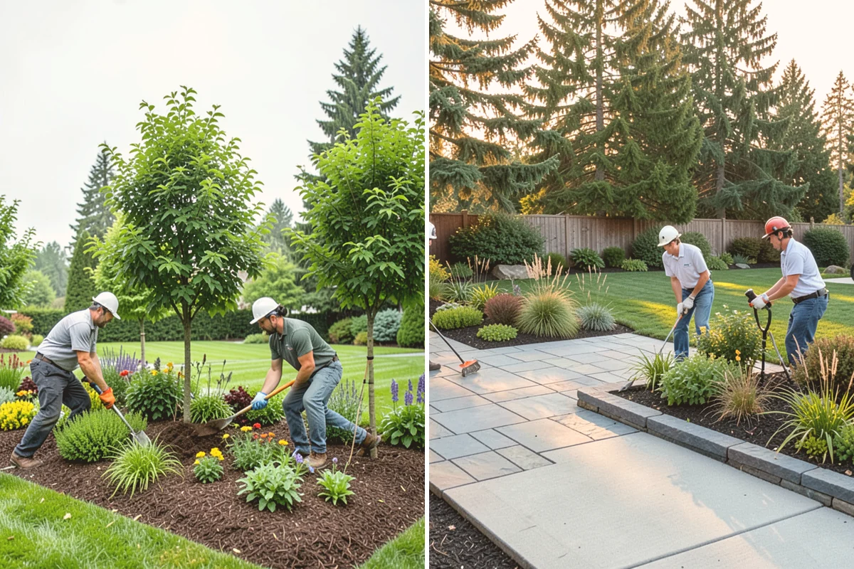 Bed Mulching in Milton, King County, WA - Confirm mulch type and calculate coverage depth