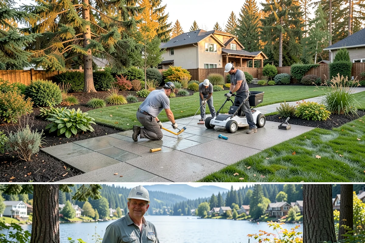 Bed Mulching in Milton, King County, WA - Apply in late spring after soil warms for weed control and moisture retention, with a fall top-up to protect roots through the...
