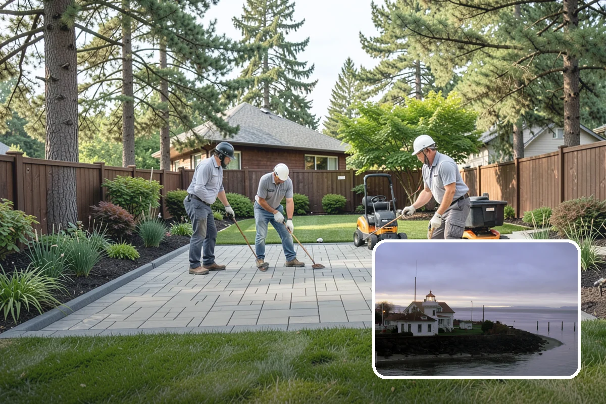 Bed Mulching in Mukilteo, Snohomish County, WA - Suppresses PNW weeds and reduces hand-pulling