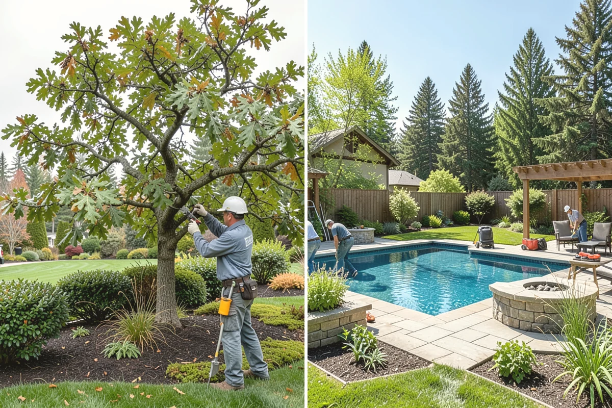 Bed Mulching in Mukilteo, Snohomish County, WA - Confirm mulch type and calculate coverage depth