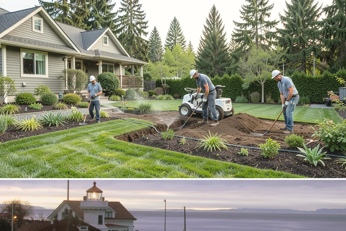 Bed Mulching in Mukilteo, Snohomish County, WA - Apply in late spring after soil warms for weed control and moisture retention, with a fall top-up to protect roots through the...