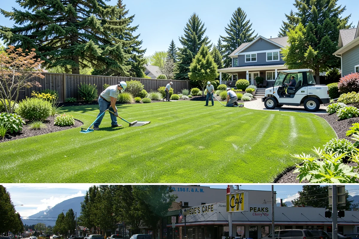 Bed Mulching in North Bend, King County, WA - Apply in late spring after soil warms for weed control and moisture retention, with a fall top-up to protect roots through the...