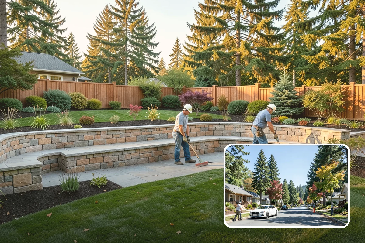 Bed Mulching in Orting, Pierce County, WA - Suppresses PNW weeds and reduces hand-pulling