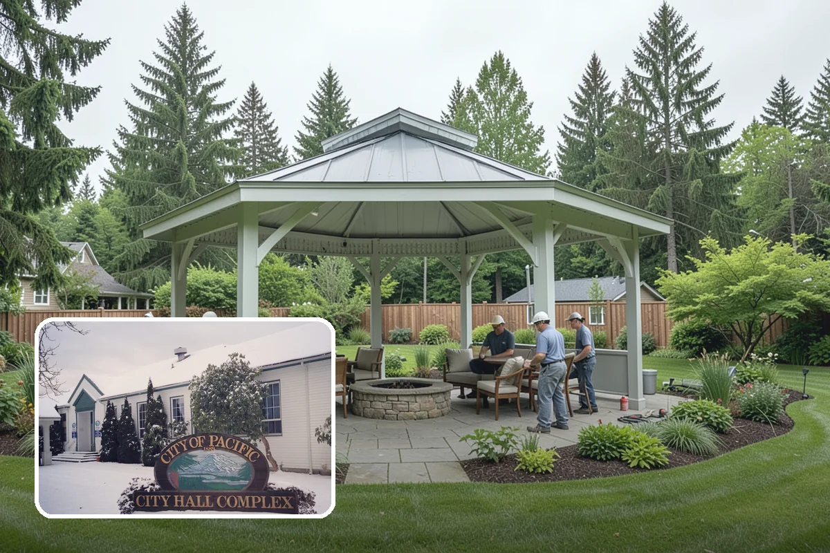 Bed Mulching in Pacific, King County, WA - Suppresses PNW weeds and reduces hand-pulling