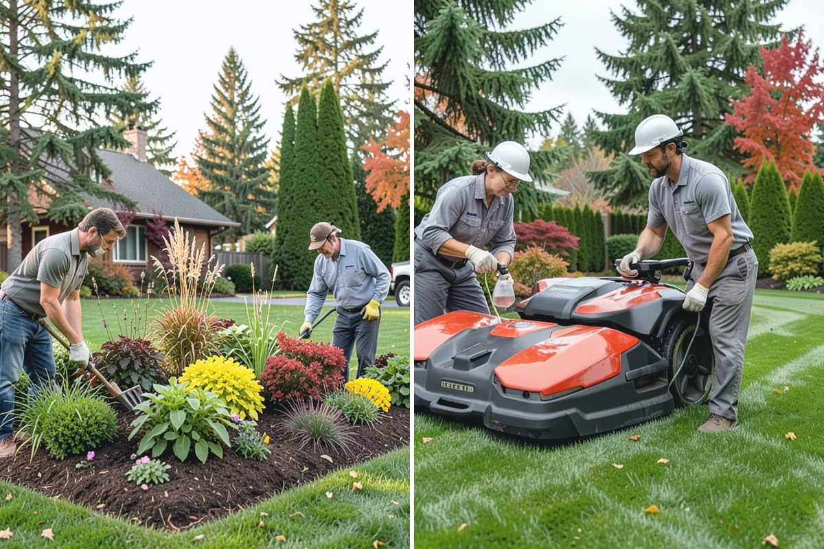 Bed Mulching in Roy, Pierce County, WA - Confirm mulch type and calculate coverage depth