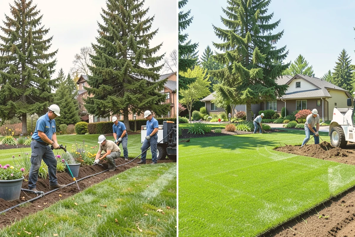 Bed Mulching in Sammamish, King County, WA - Confirm mulch type and calculate coverage depth