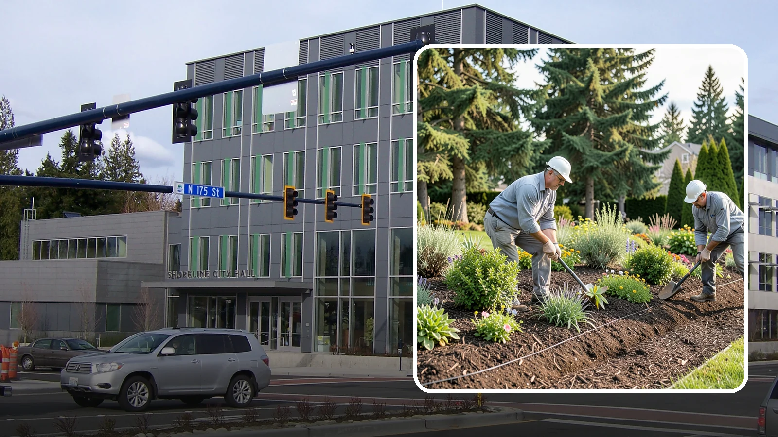 Bed Mulching in Shoreline, King County, WA - We apply fresh, properly graded mulch to protect, insulate, and beautify your Pacific Northwest garden beds.
