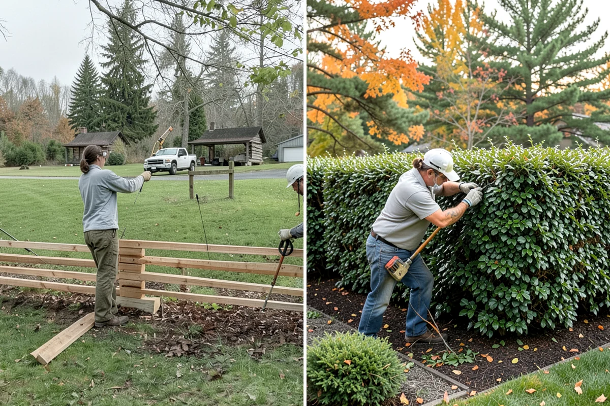 Bed Mulching in Shoreline, King County, WA - Confirm mulch type and calculate coverage depth