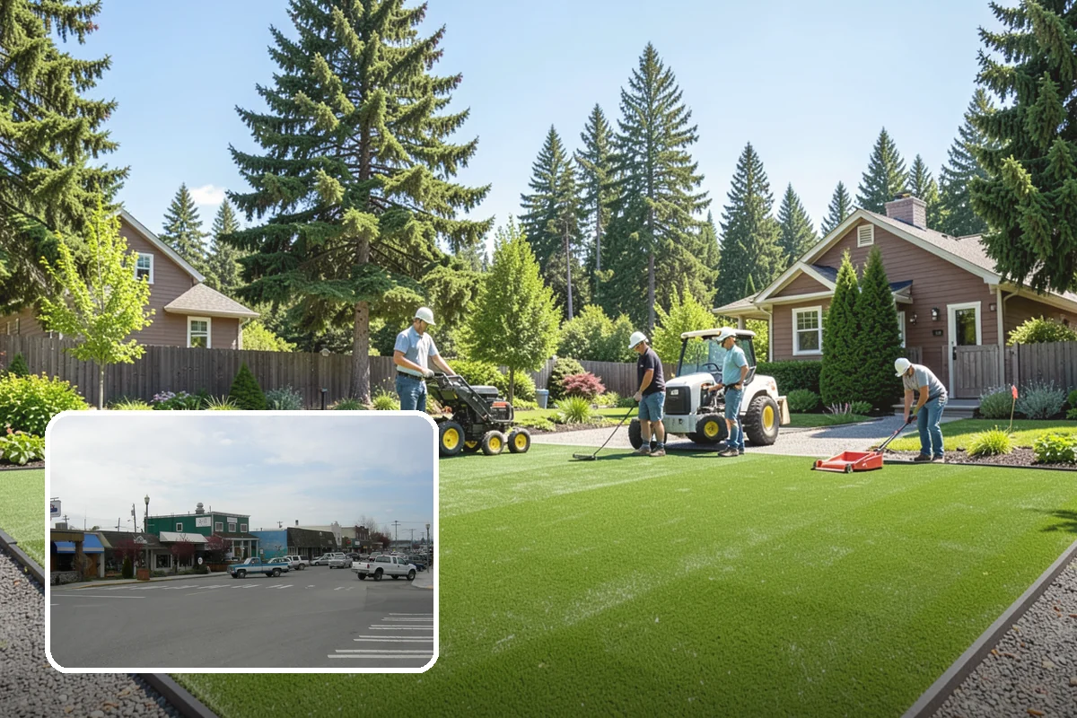 Bed Mulching in Stanwood, Snohomish County, WA - Suppresses PNW weeds and reduces hand-pulling