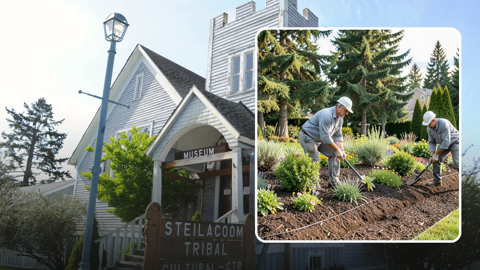 Bed Mulching in Steilacoom, Pierce County, WA - We apply fresh, properly graded mulch to protect, insulate, and beautify your Pacific Northwest garden beds.