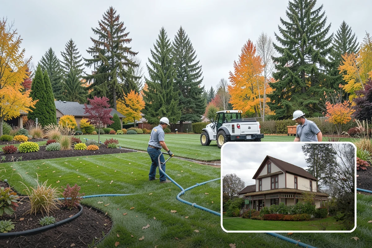 Bed Mulching in Sumner, Pierce County, WA - Suppresses PNW weeds and reduces hand-pulling