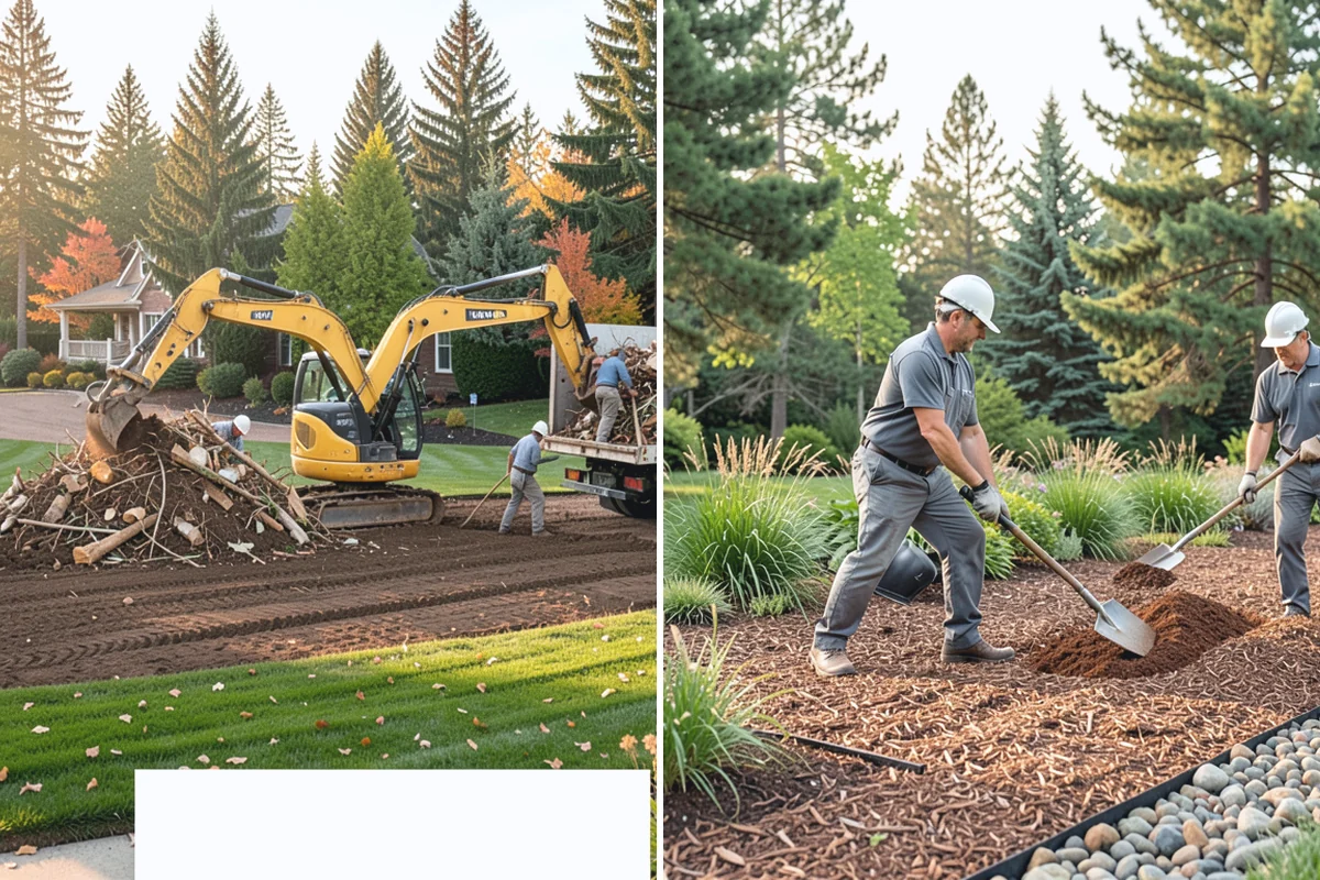 Bed Mulching in Sumner, Pierce County, WA - Confirm mulch type and calculate coverage depth
