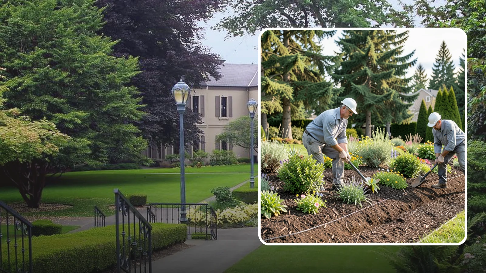 Bed Mulching in Woodinville, King County, WA - We apply fresh, properly graded mulch to protect, insulate, and beautify your Pacific Northwest garden beds.