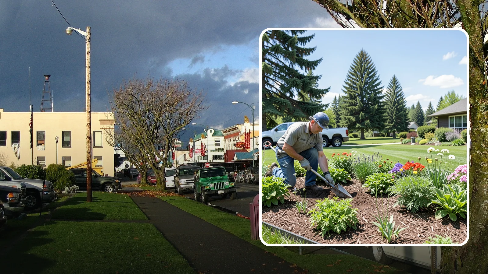 Bed Preparation in Arlington, Snohomish County, WA - Seasonal bed prep that clears, amends, and readies planting beds for a new round of planting.