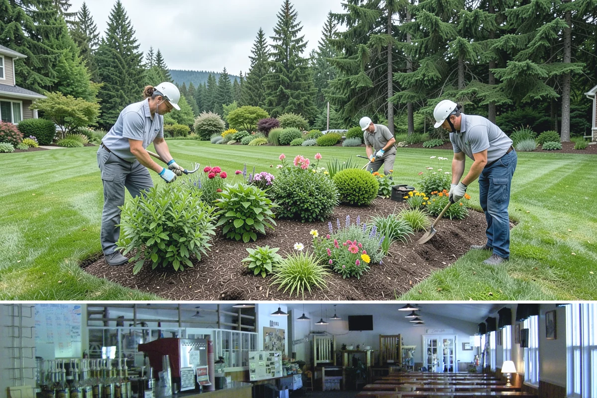 Bed Preparation in Black Diamond, King County, WA - Done in spring and fall ahead of planting.