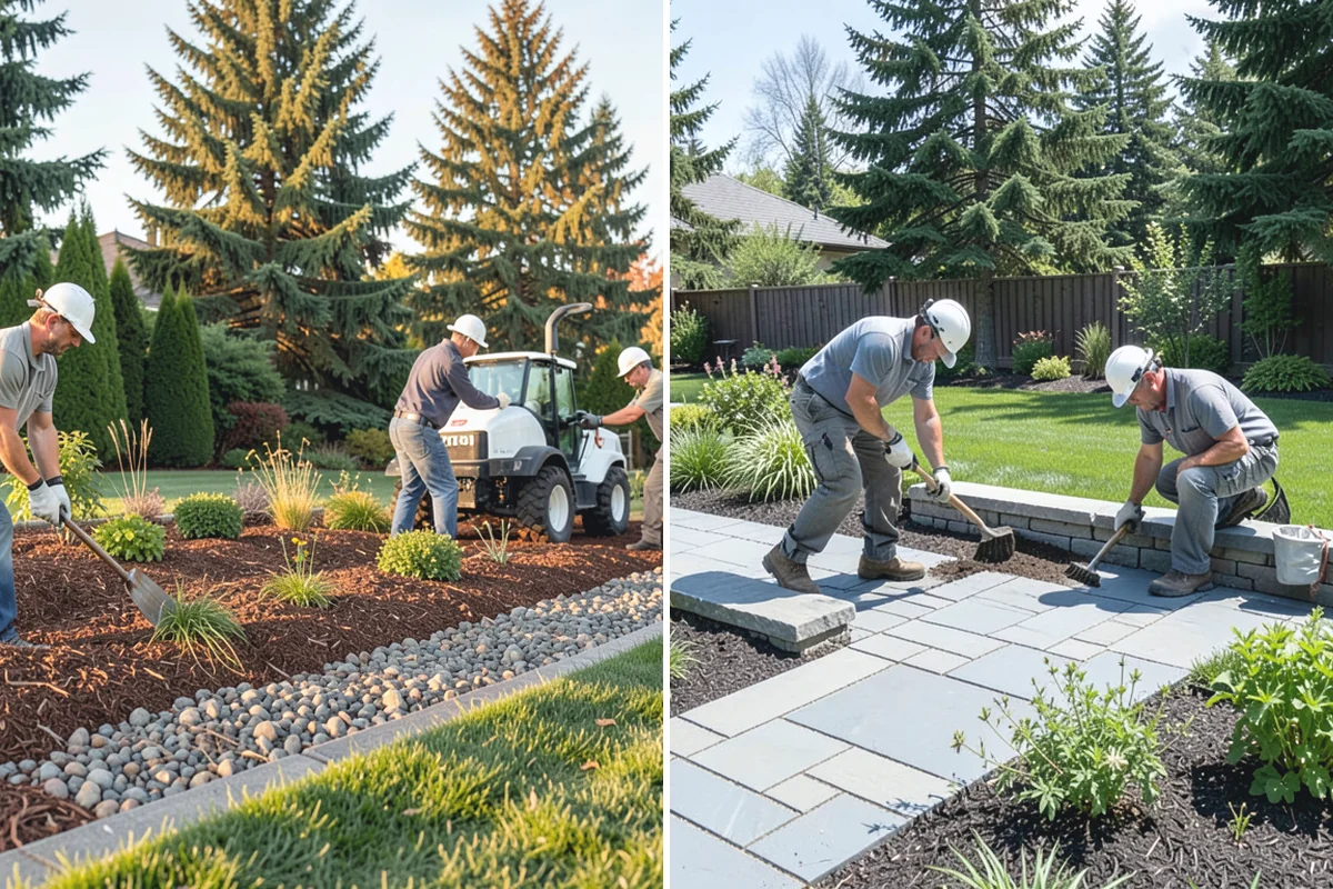 Bed Preparation in Buckley, Pierce County, WA - Clear old growth, debris, and weeds