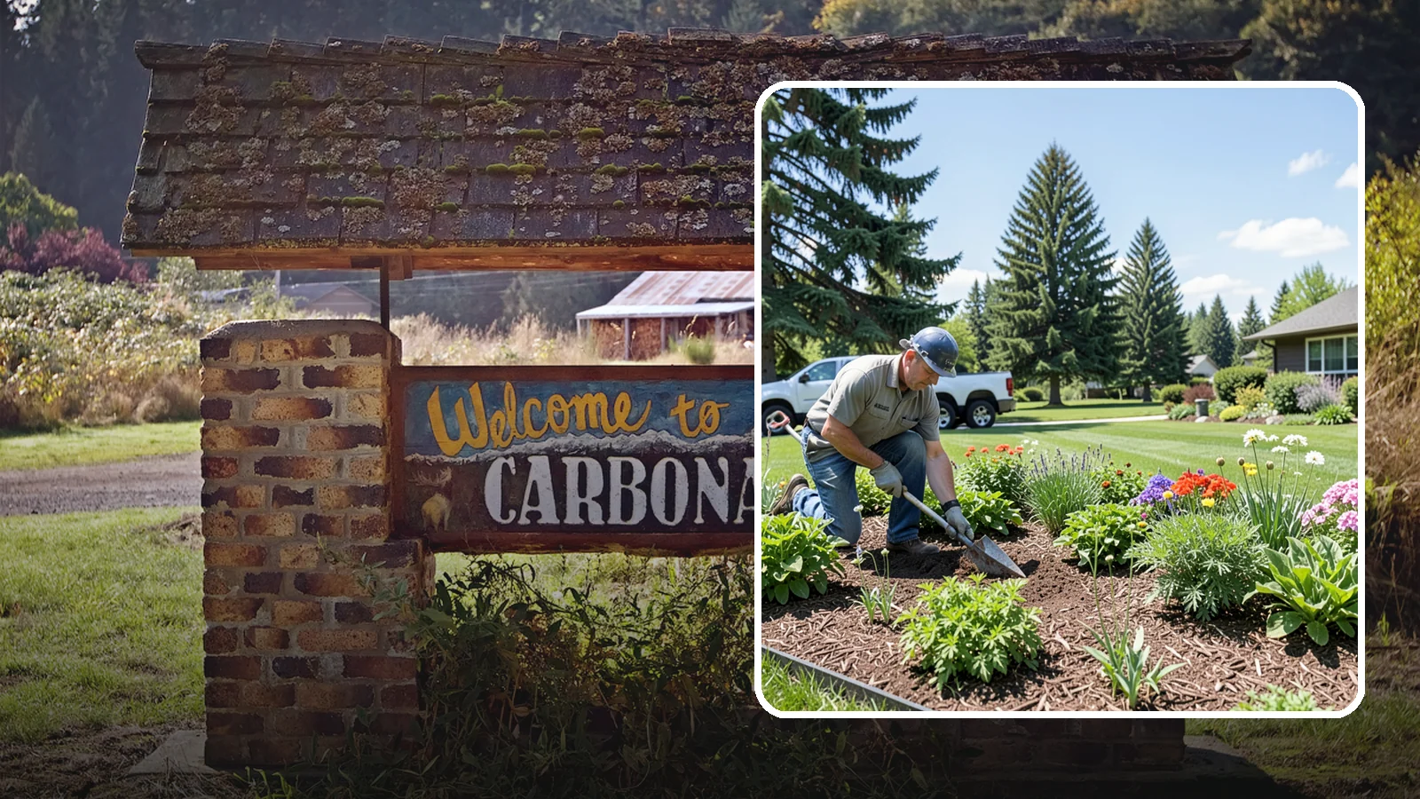 Bed Preparation in Carbonado, Pierce County, WA - Seasonal bed prep that clears, amends, and readies planting beds for a new round of planting.