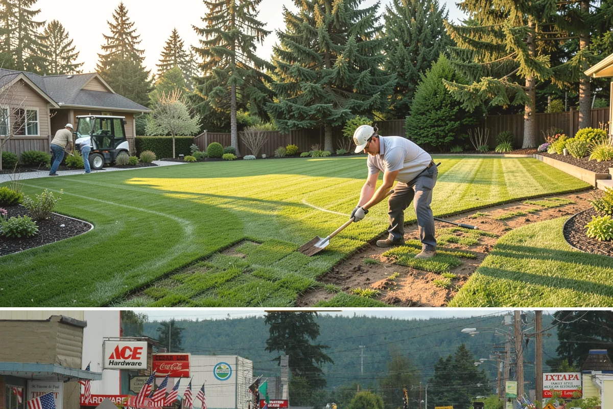 Bed Preparation in Carnation, King County, WA - Done in spring and fall ahead of planting.