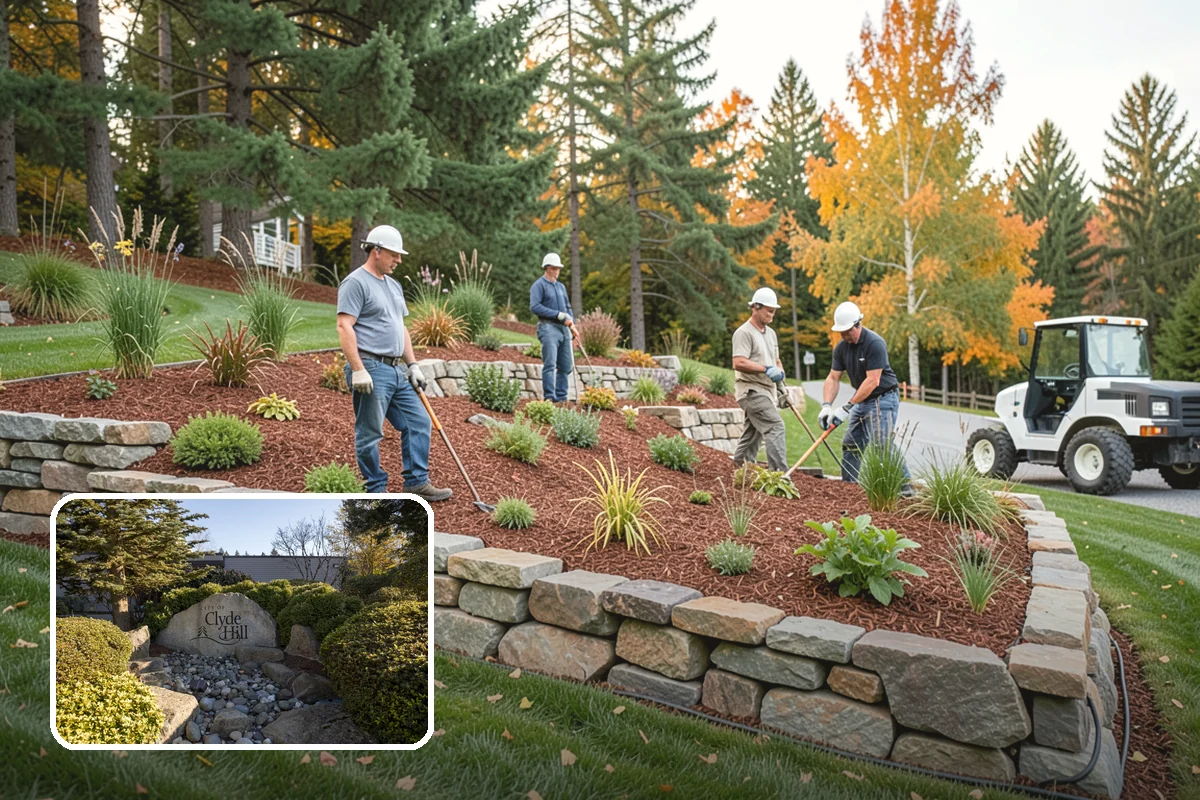 Bed Preparation in Clyde Hill, King County, WA - Beds ready to plant right away
