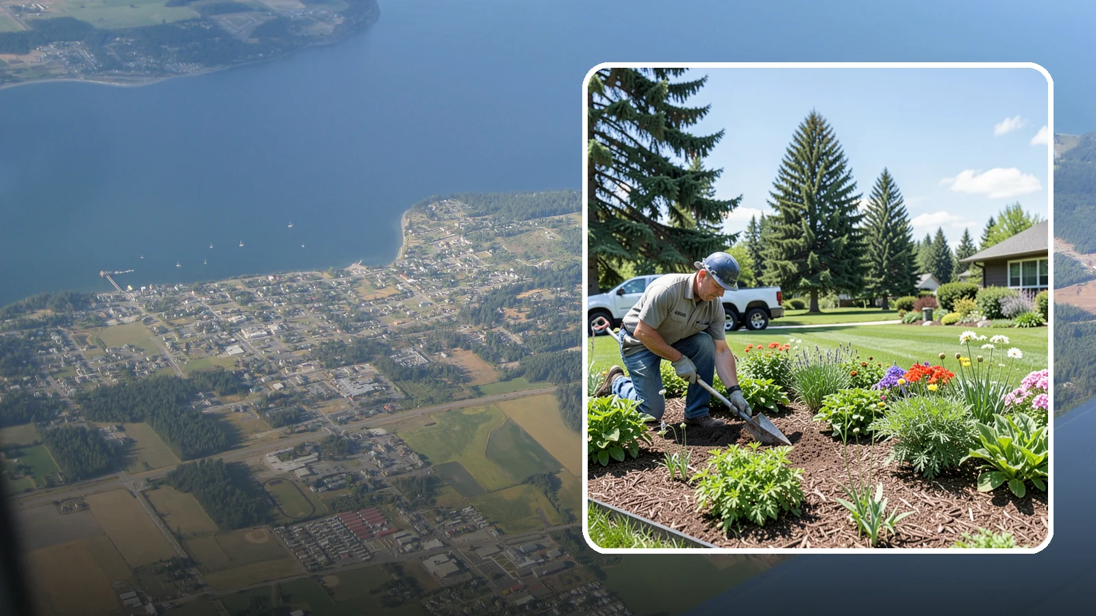 Bed Preparation in Coupeville, Island County, WA - Seasonal bed prep that clears, amends, and readies planting beds for a new round of planting.