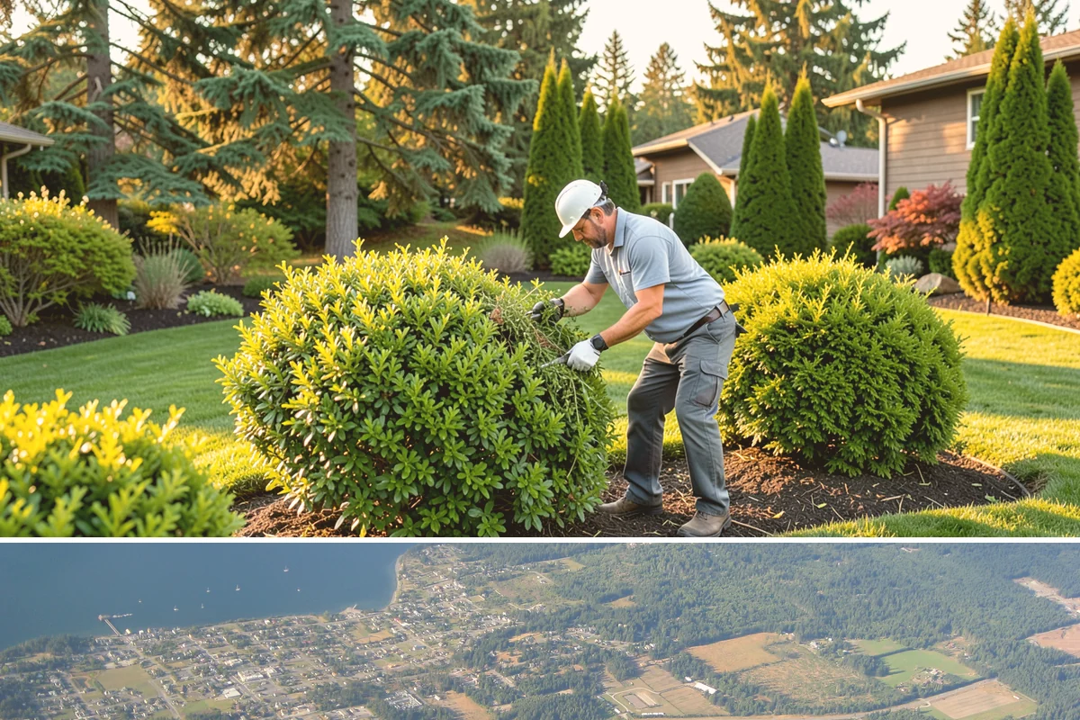 Bed Preparation in Coupeville, Island County, WA - Done in spring and fall ahead of planting.