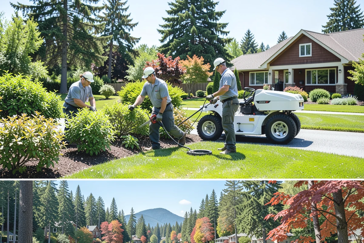 Bed Preparation in Covington, King County, WA - Done in spring and fall ahead of planting.