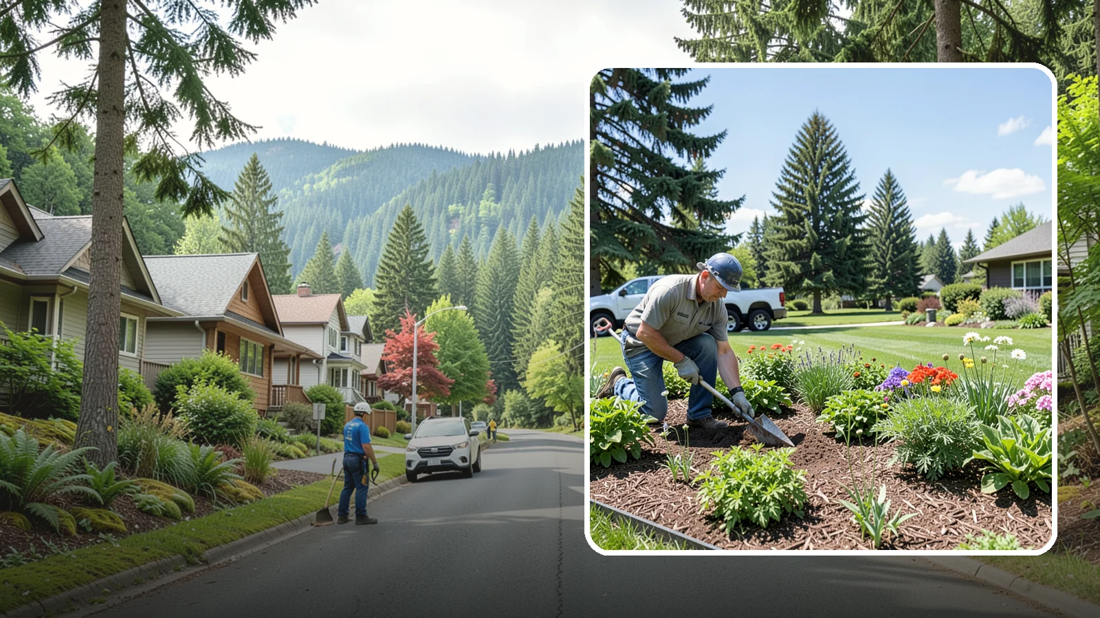 Bed Preparation in Darrington, Snohomish County, WA - Seasonal bed prep that clears, amends, and readies planting beds for a new round of planting.