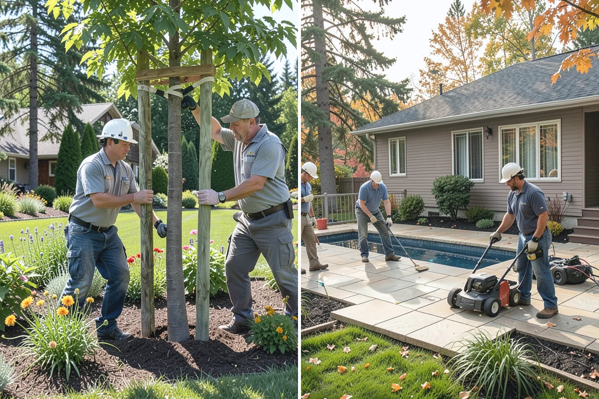 Bed Preparation in Des Moines, King County, WA - Clear old growth, debris, and weeds