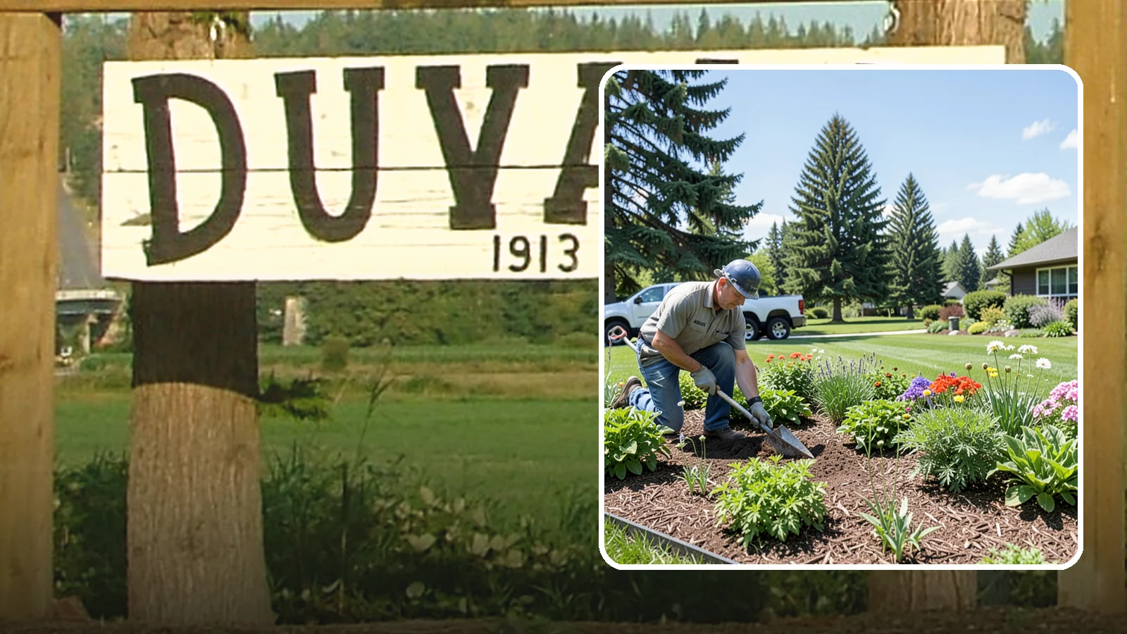 Bed Preparation in Duvall, King County, WA - Seasonal bed prep that clears, amends, and readies planting beds for a new round of planting.
