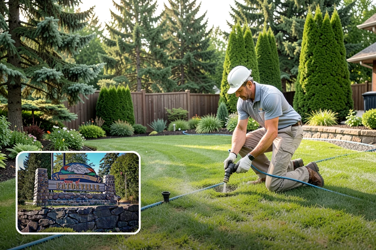 Bed Preparation in Eatonville, Pierce County, WA - Beds ready to plant right away