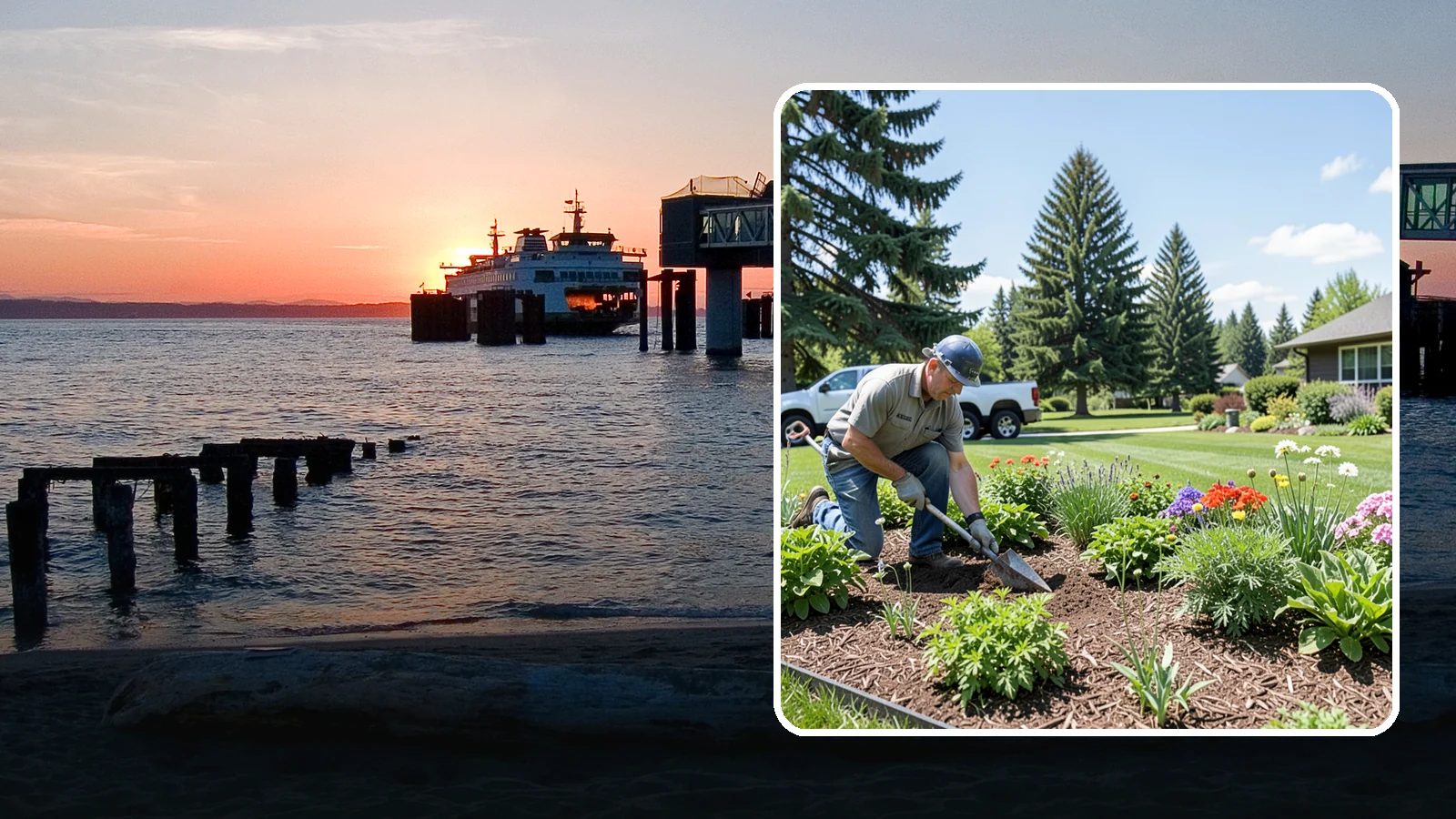 Bed Preparation in Edmonds, Snohomish County, WA - Seasonal bed prep that clears, amends, and readies planting beds for a new round of planting.